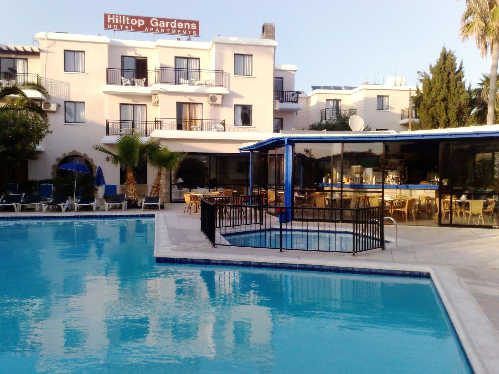 ฮิลล์ท็อป การ์เดน โฮเต็ล อพาร์ตเมนต์ Aparthotel Paphos ภายนอก รูปภาพ